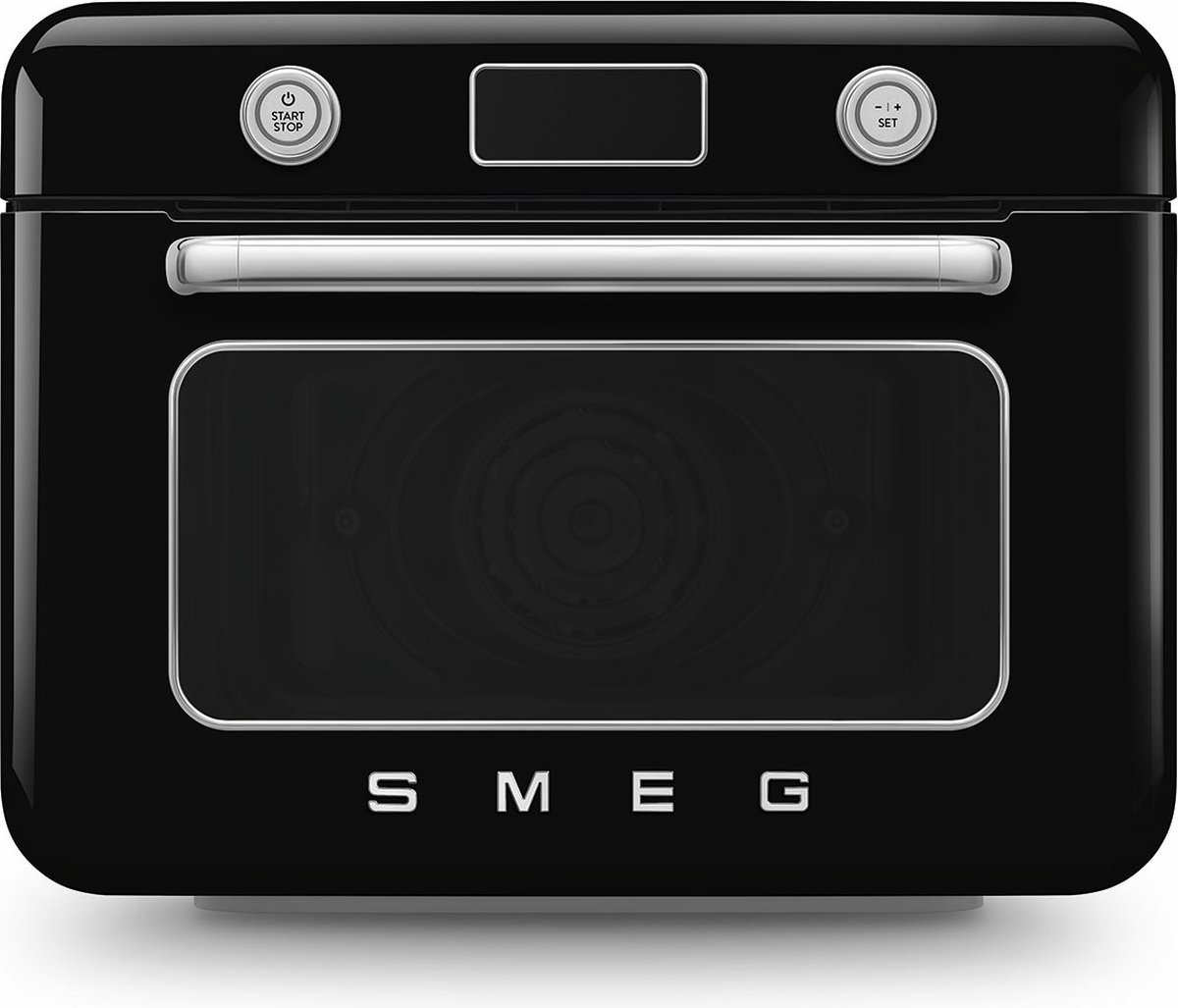 SMEG COF01BLEU - Vrijstaande Combi-Stoomoven - Zwart - Jaren 50 Design – foto 5