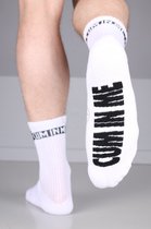 Chaussettes SNKRFTSH CUM IN ME - Homme - Taille : 39-42 / White