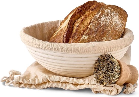 Panier de rangement en osier,round 11x6cm--panier à pain rond en rotin