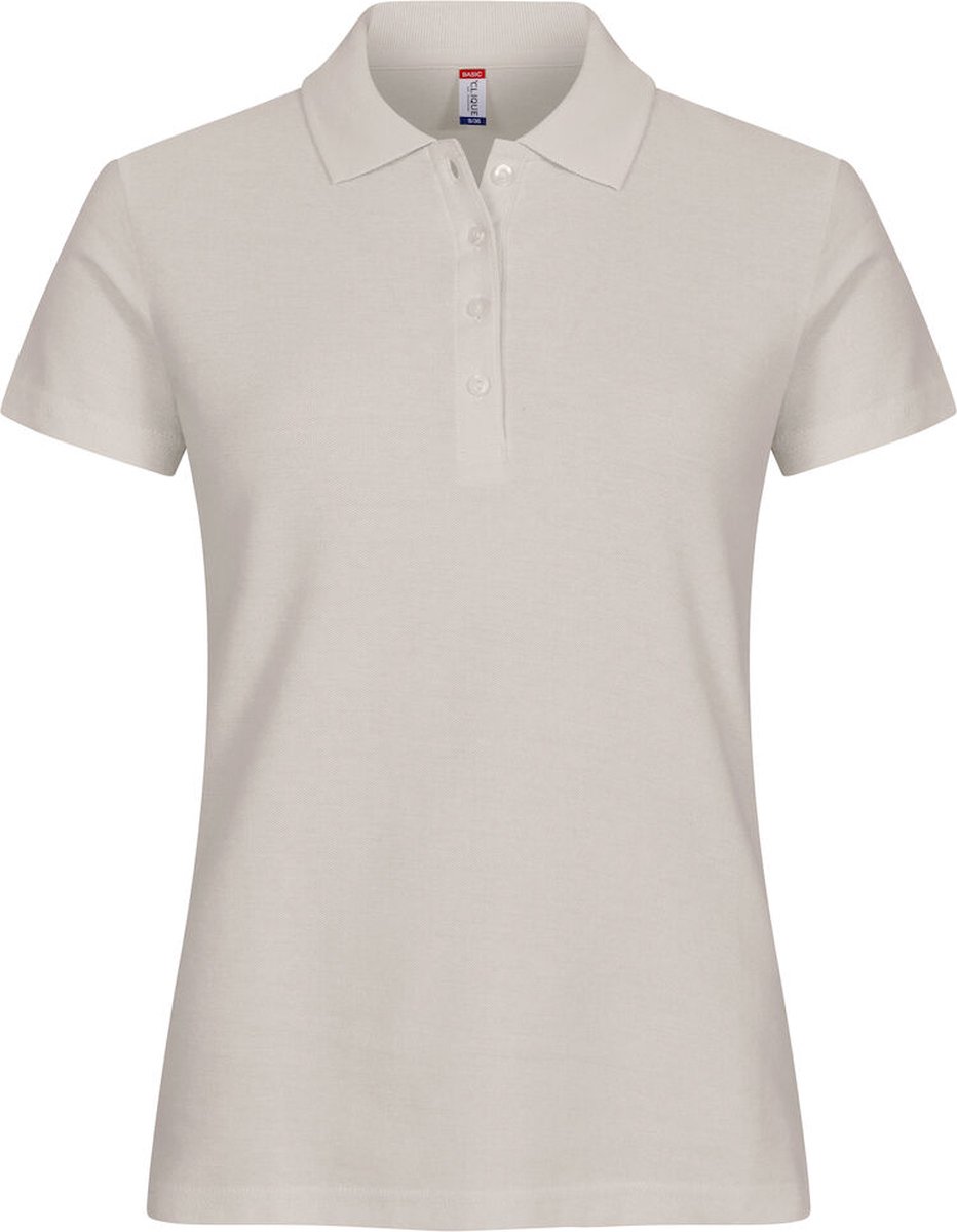 Clique Basic Polo Women 028231 - steengrijs - XXL