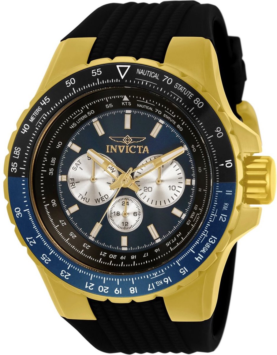 Invicta Aviator 33031 Quartz Herenhorloge - 50mm