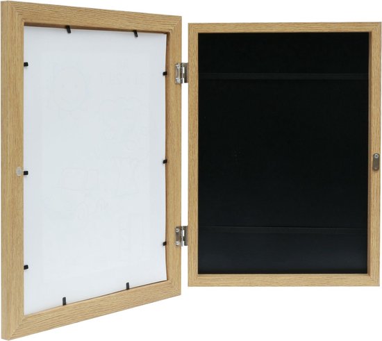 Deknudt Frames cadre photo interchangeable pour dessins d'enfants - naturel - A4
