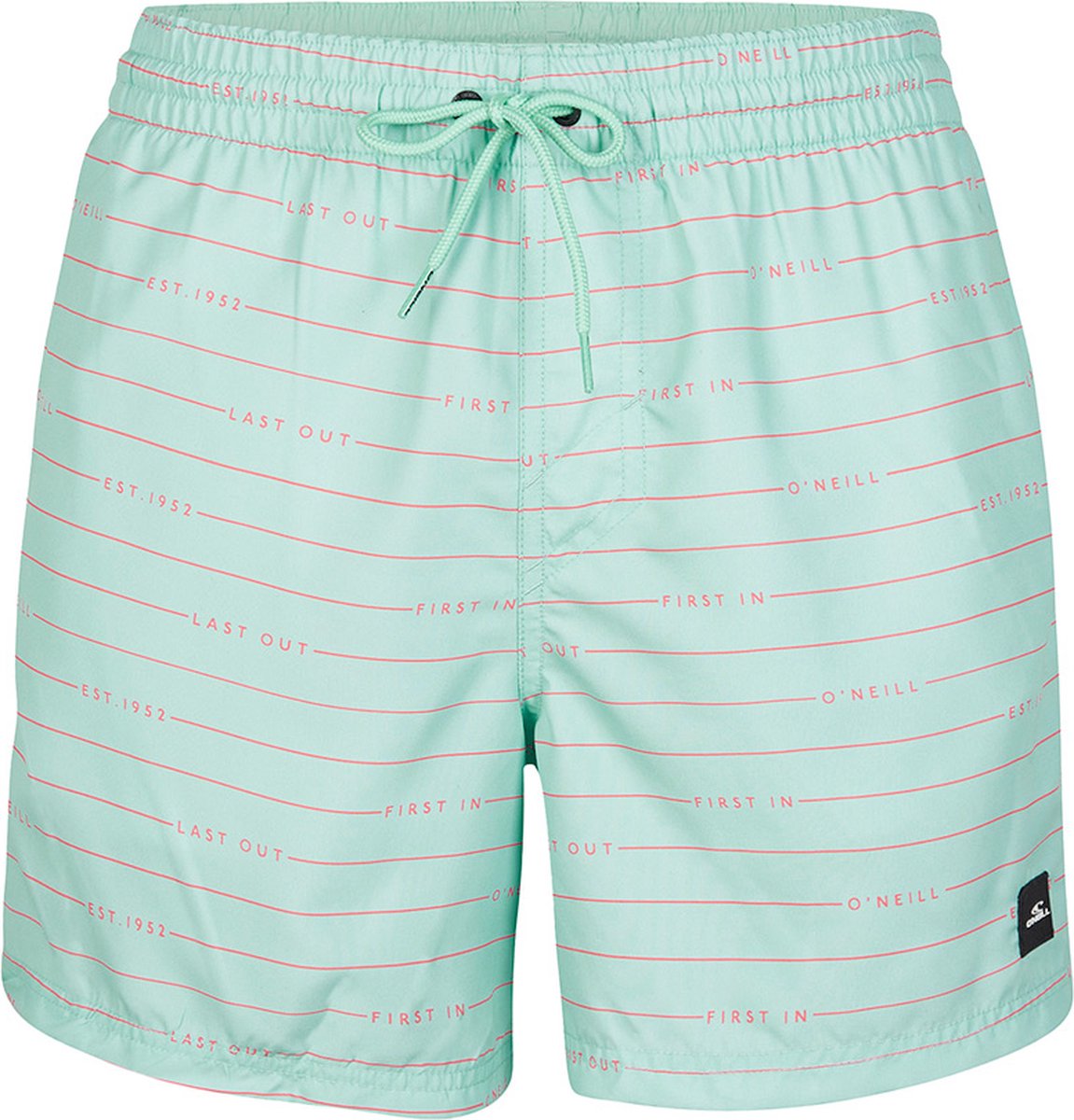 O’Neill heren zwemshort first 15 striped terms lichtblauw
