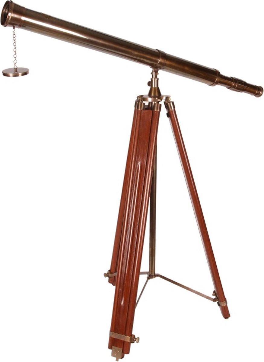 Baroque - Telescoop - Maritiem telescoop 100cm/ h. 150 cm - 150x97x60 - Brass