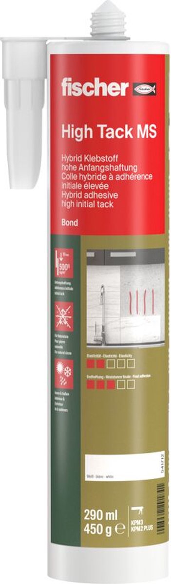 Fischer HIGH TACK MS white 290 ml - 541712