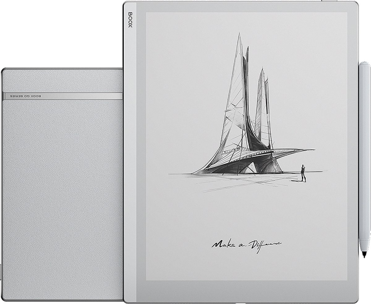 2e Kansje BOOX Go 10.3 - E-inkt e-book reader, teken tablet,