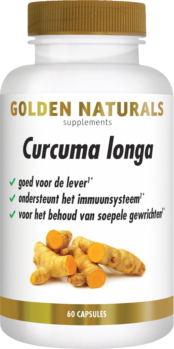 Goedkoopste Golden Naturals Curcuma Longa (60 veganistische capsules