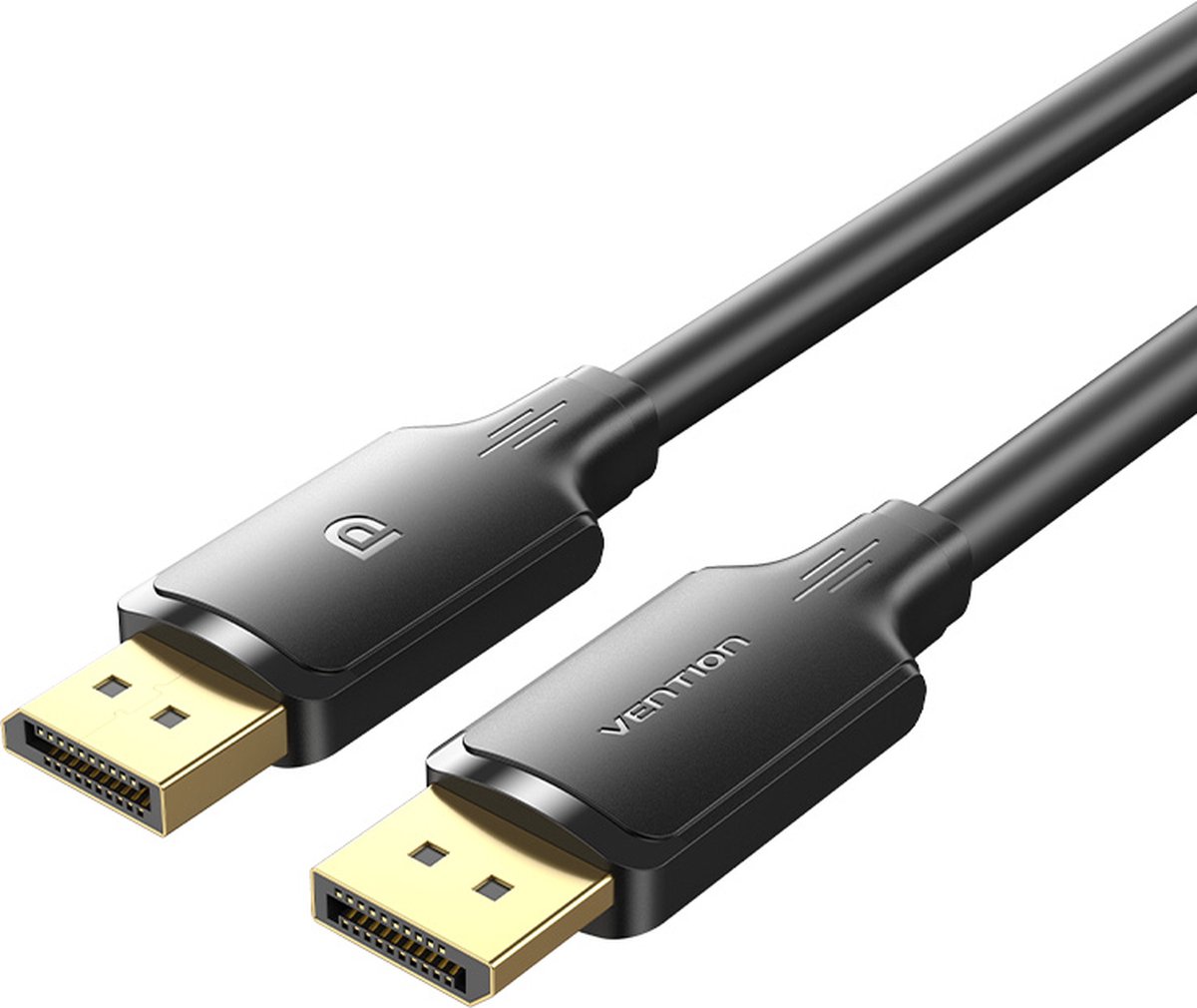 Vention HAKBH DisplayPort kabel 2 m Zwart