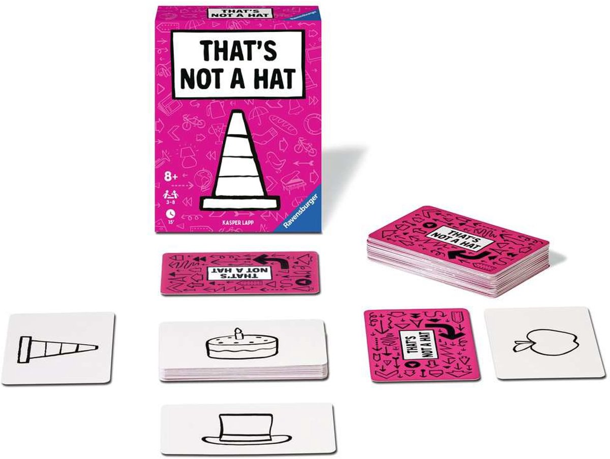 Ravensburger â€“ That's Not a Hat - Bluffend Kaartspel voor Familie en Vrienden — afbeelding 2