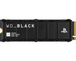 Western Digital Black SN850P - Interne SSD met Heatsink - NVMe M.2 - PCIe 4.0 - Geschikt voor Playstation 5 - 4 TB