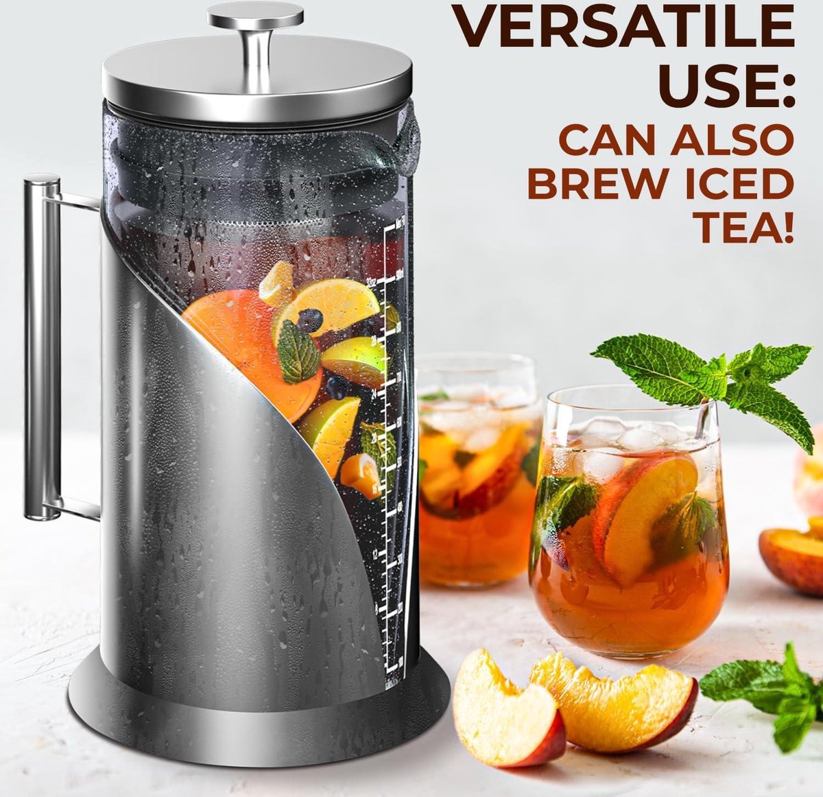 Cold brew koffie maken met een french press – Zwarte Roes