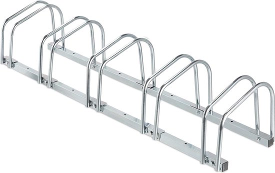 Fietsenrek voor 5 fietsen - Fietsenrek - 5 fietsen, Vloerbevestiging
