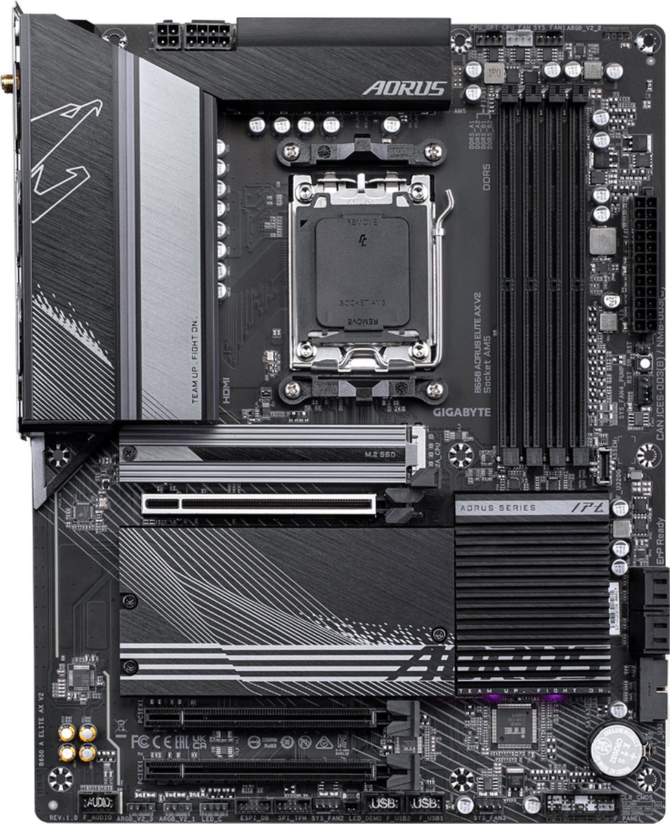 Moederbord AMD Gigabyte B650 AORUS ELITE AX V2