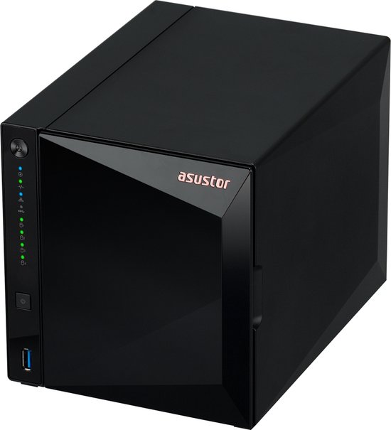 Asustor DRIVESTOR 4 Pro Gen2 AS3304T V2 NAS Realtek RTD1619B 2 GB DDR4 ADM Zwart van Merkloos — afbeelding 5