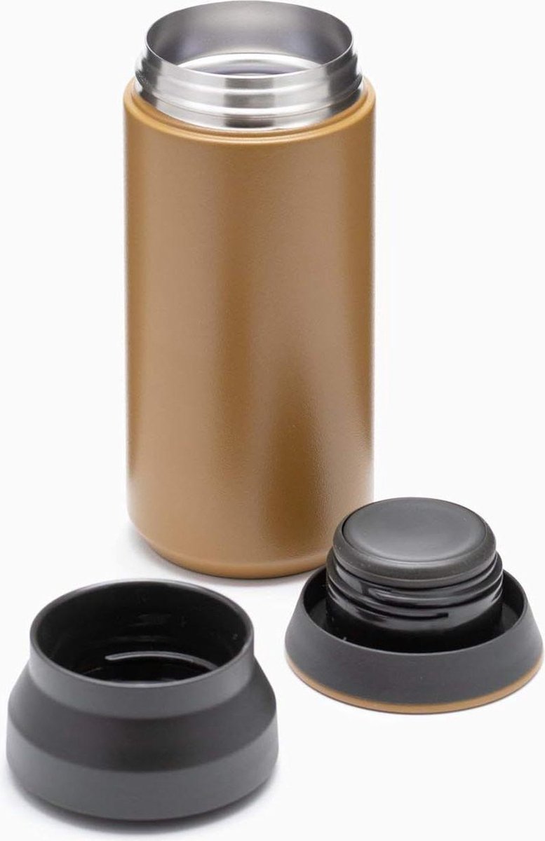 350ml Travel Tumbler vacuüm geïsoleerde reizen waterfles voor sport en reizen Coyote