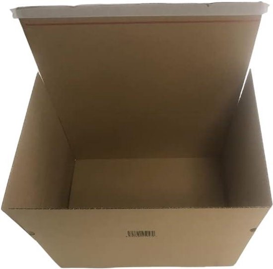 Scatole Per DHL Hermes DPD Scatole Pieghevoli Marrone 50 Pezzi - Dimensioni 430x310x120 Mm, Per Spedizioni DHL Hermes DPD Scatola Spedizione - 8