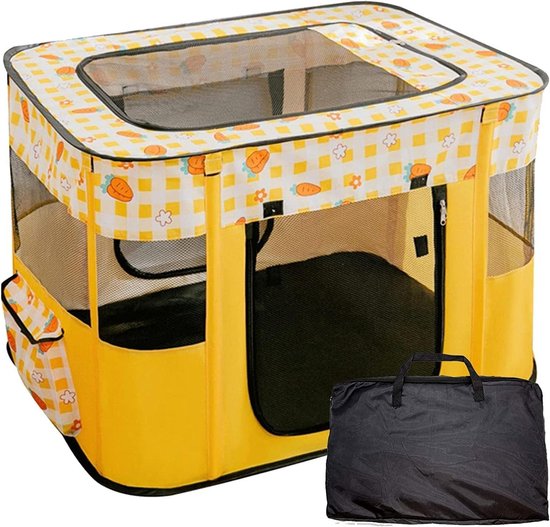 Opvouwbare Huisdier Box Iron Fence Puppy Kennel Huis Oefening Training Puppy Kitten Ruimtehonden Levert Konijnen Cavia Kooi Zwart Met Deur 6 Stks