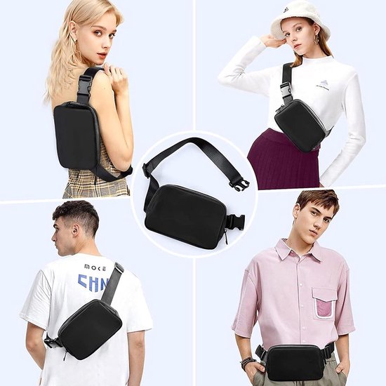 Sac Banane Rétro Années 80-90 Pour Homme Et Femme - Taille Réglable, Léger Et Pratique - 11