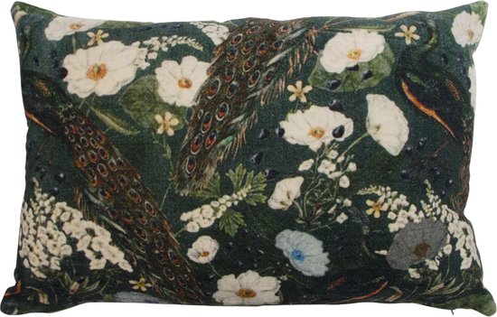 Roberto Cavalli dekbedovertrek - Frame Flowers Grey