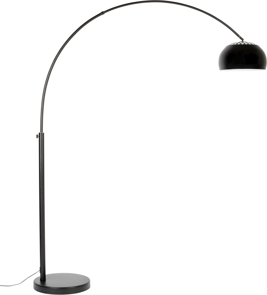 Metal Bow Vloerlamp/ Booglamp van Zuiver in Zwart – productfoto