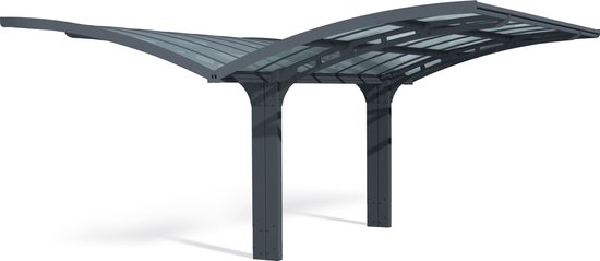 Canopia - Arizona - Carport - Overkapping - Aluminium - Hoge kwaliteit - Eenvoudige installatie 6X5 m