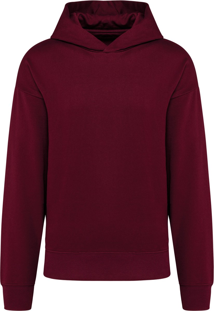Kariban Oversized fleece sweater met capuchon K4018 - Wine - XL