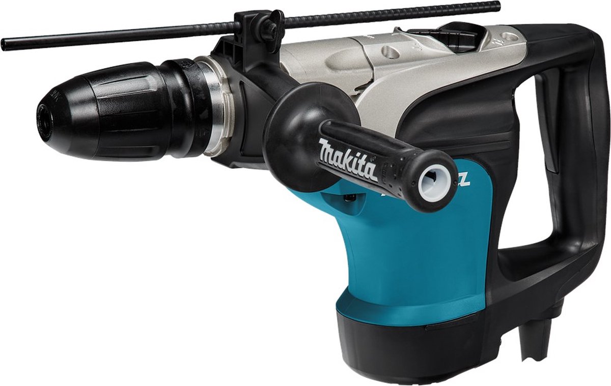 Makita HR4002 SDSMAX Combihamer 6.2 Joule 1050W boor en breekhamer met SDS MAX 6 KG aansluiting in Koffer 230 Volt