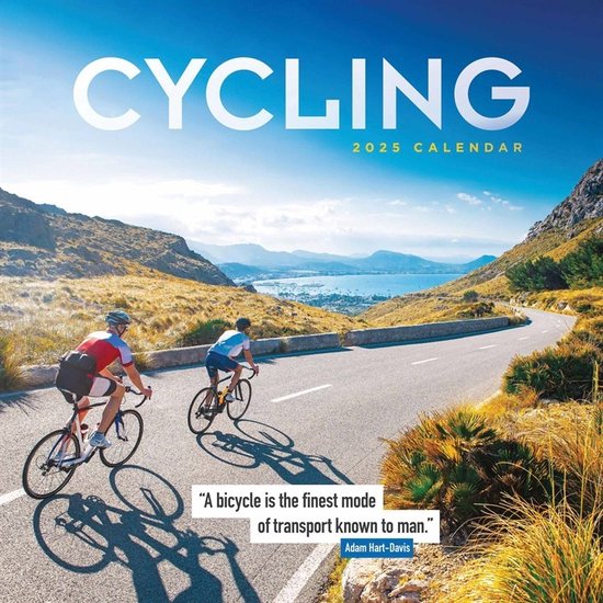 Cycling Kalender 2025, CAROUSEL CALENDARS 9781529845303 Boeken bol