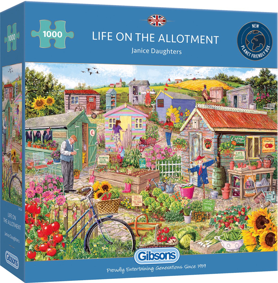 Life on the Allotment Puzzel (1000 stukjes)