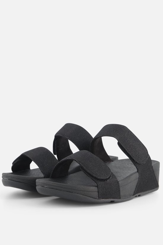FitFlop Lulu Dias ajustables Shimmerlux NOIR - Taille 38