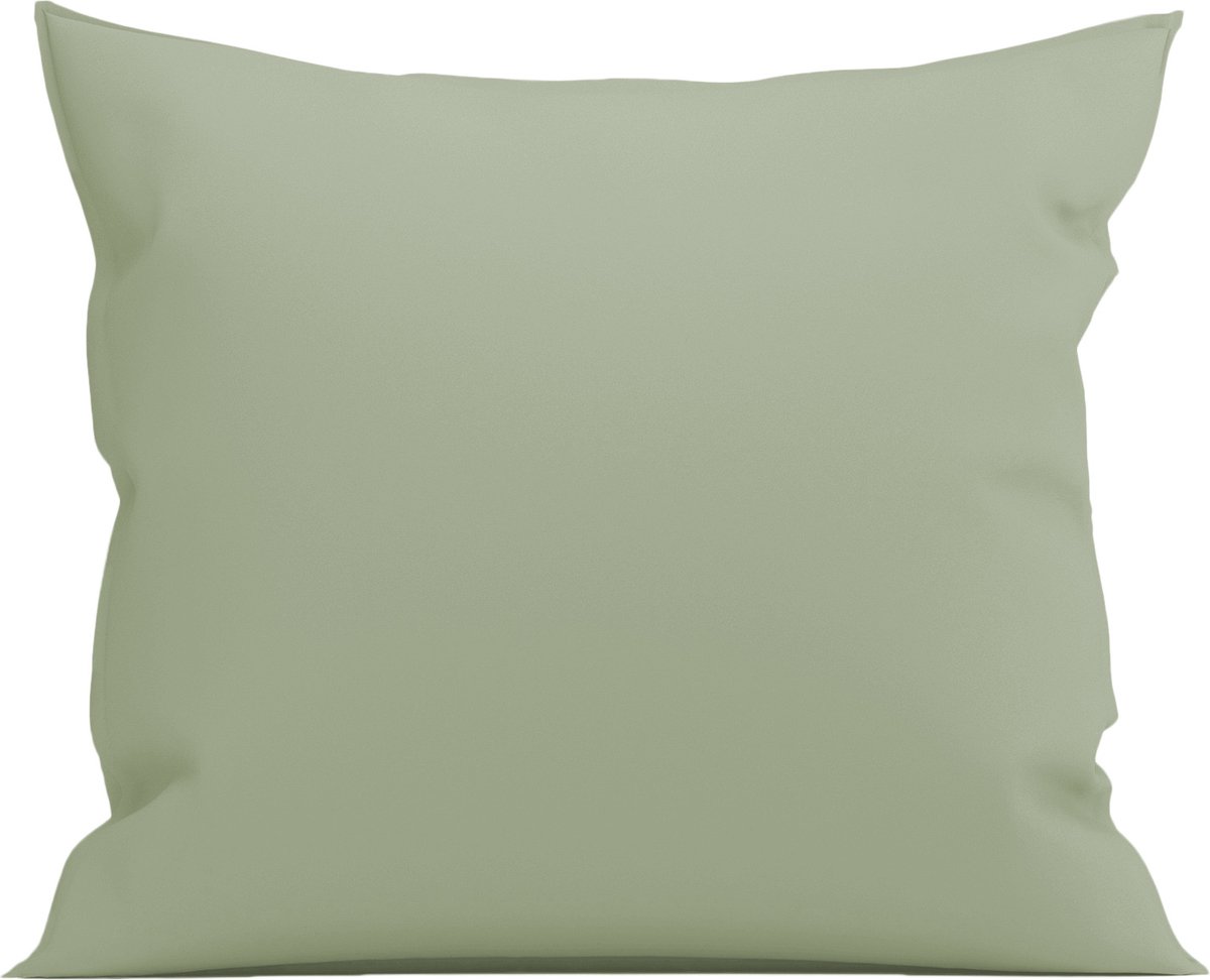 Yellow Percale Kussensloop - Groen - 80x80cm - Groen