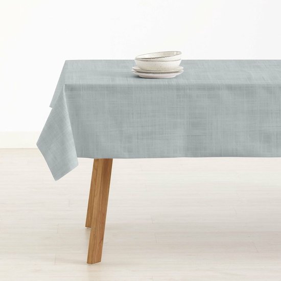 MARTINA HOME Tafelkleed van hars, Olena, blauw, 240 x 140 cm