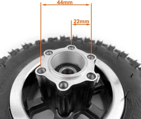WASQUBKS 8,5 inch binnenbandbanden compatibel met