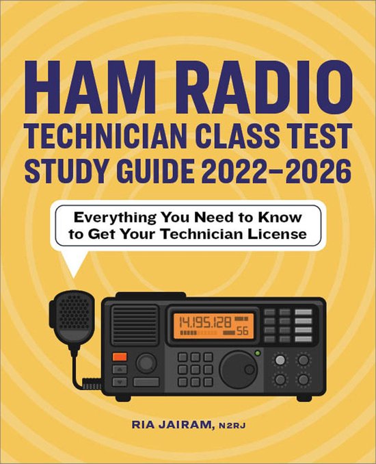 Ham Radio Technician Class Test Study Guide 2022–2026 - cover
