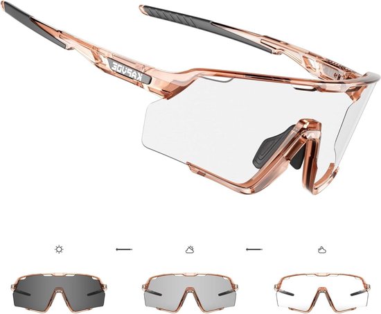 Lunettes de cyclisme photochromiques Protection UV400 pour VTT