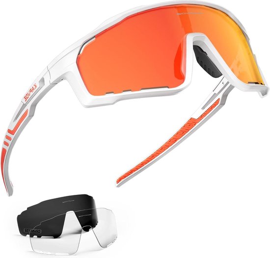 2022 Neue KAPVOE Polar ized Cycling Sonnenbrille TR90 Sports Sonnenbrille Set Al