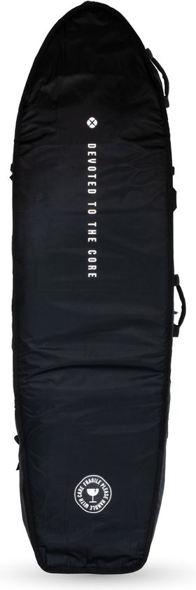 Devoted Quad Boardbag Surf Travel Pro 10mm - Size 6'3'' - voor 2-4