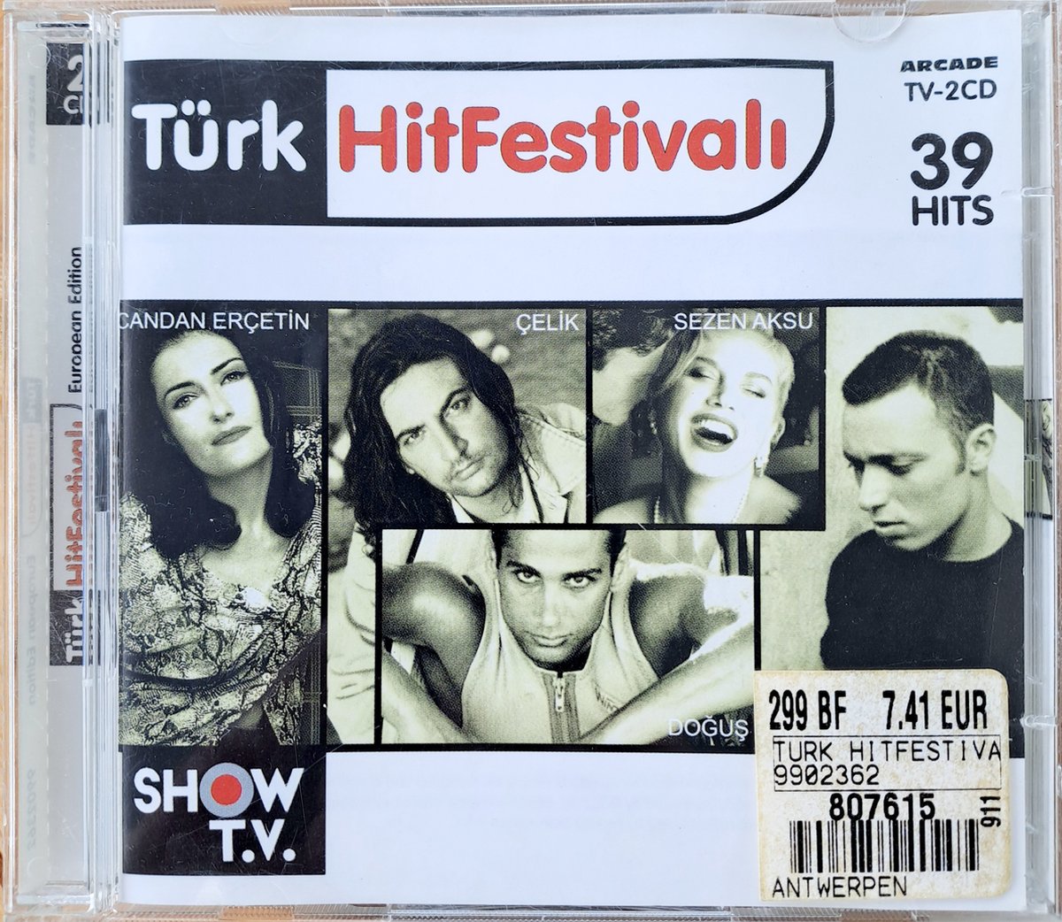 Türk Hitfestivali 39 hits - 2CD