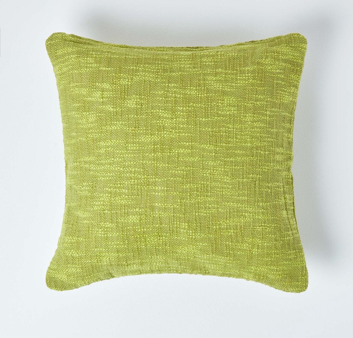 Homescapes Nirvana katoenen kussenhoes, groen, 60 x 60 cm