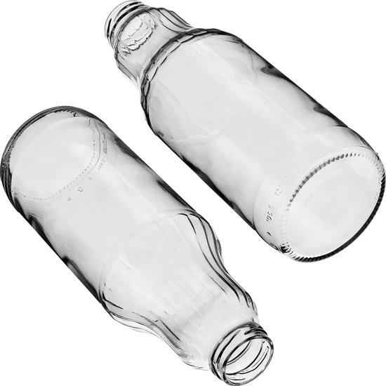 6 x weck delicatessenglas 700 ml RR80 - weckpotten voor conservering, opslag en voorraadopslag, ronde rand glas met deksel - milieuvriendelijk en herbruikbaar - flessenmaker