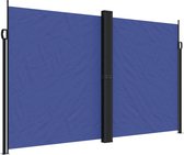 vidaXL - Windscherm - uittrekbaar - 200x1000 - cm - blauw