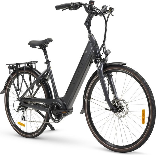 Villette Commuter elektrische damesfiets, middenmotor, 8 sp, 48 cm