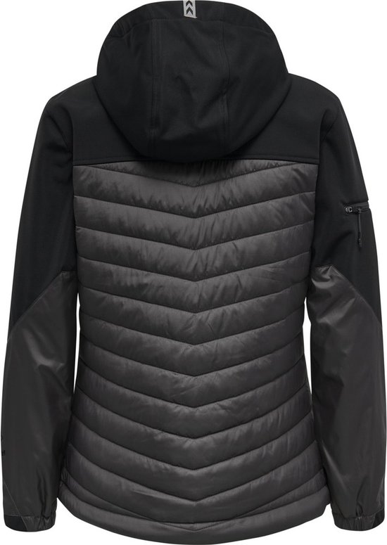 Hummel Damen Jacke Hmlnorth Hybrid Jacket Woman Black/Asphalt-XL