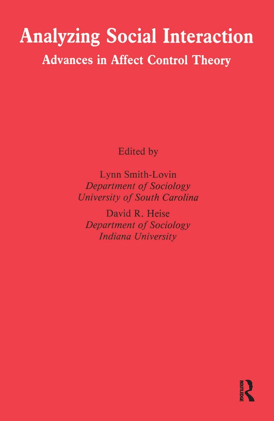 Analyzing Social Interaction - cover