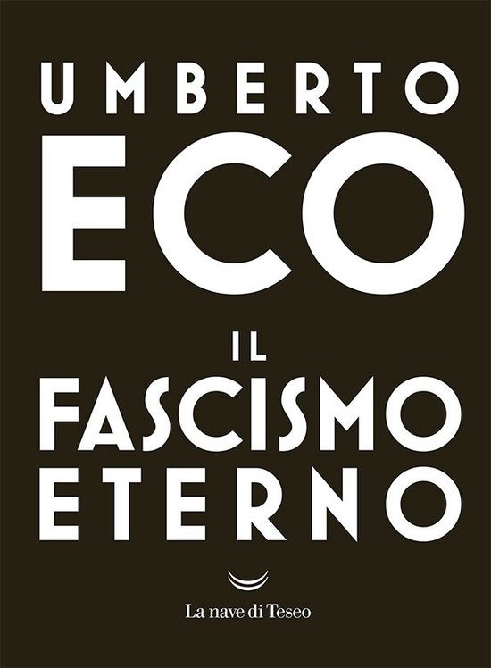 Il fascismo eterno - cover