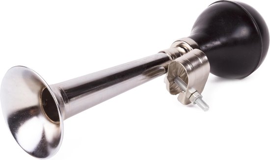 Benson fietstoeter – metaal – 21 cm – chroom