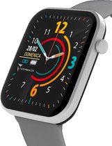 SMARTY Automatic Men's Digital Watch with Metal Strap SW028G03, Silver., Modern, Silver, Modern