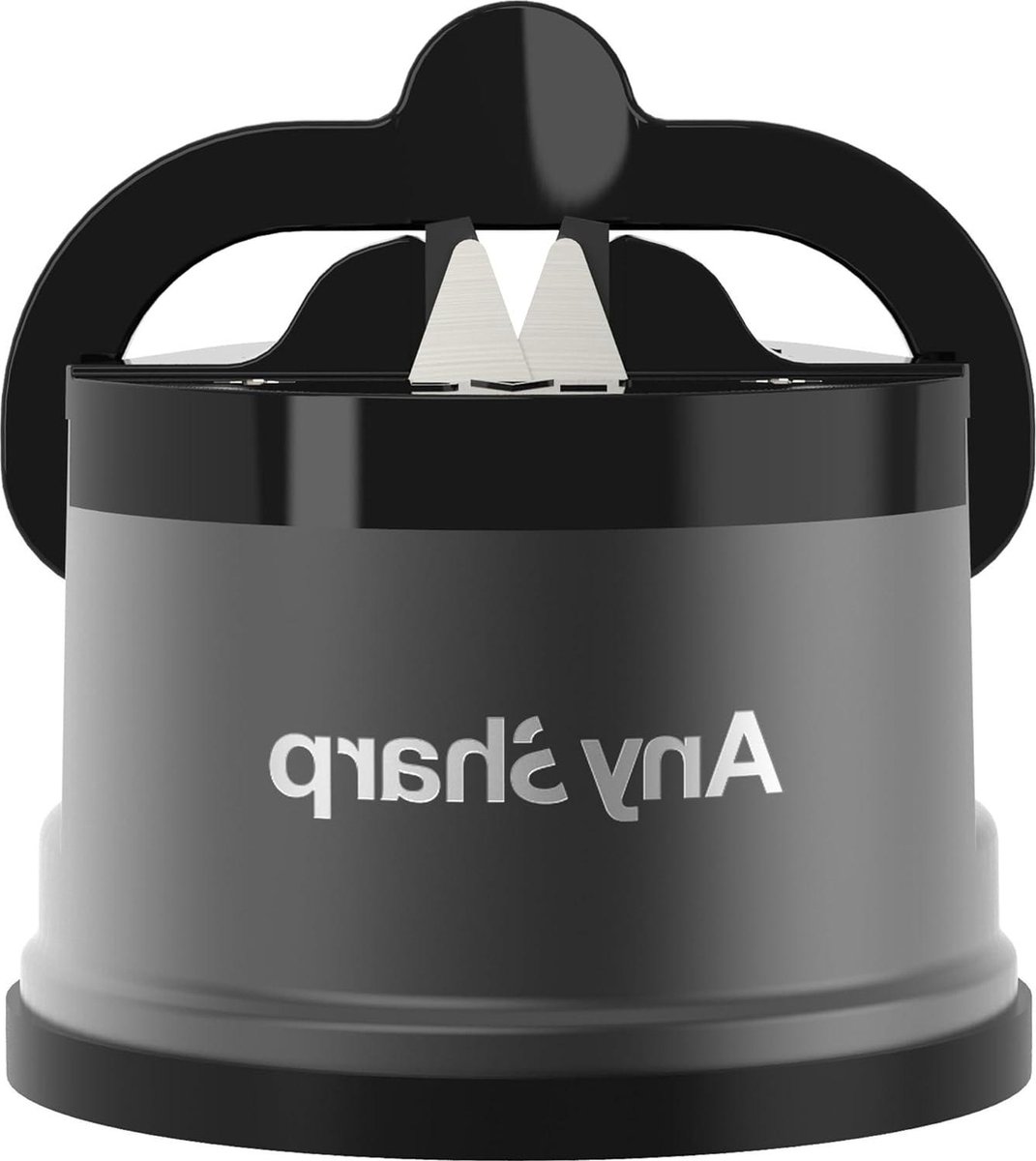 AnySharp Pro Messenslijper met Zuignap - Metaal, Geweer, Slijper messenslijper