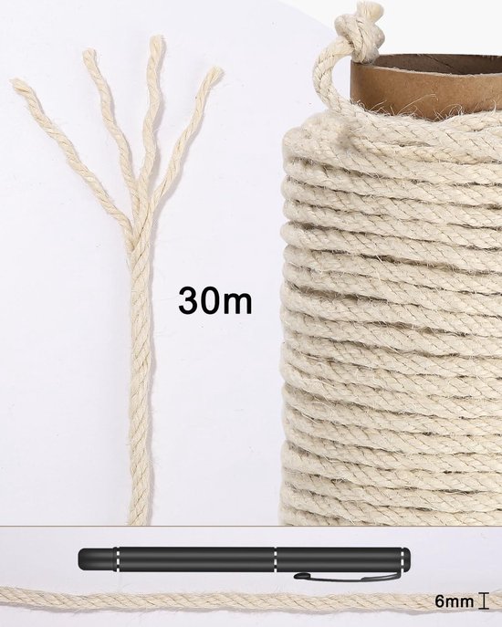 Wand-Kratzmatte für Katzen Sisal Kätzchen Kratzenwand Wandmontage Innenbereich e