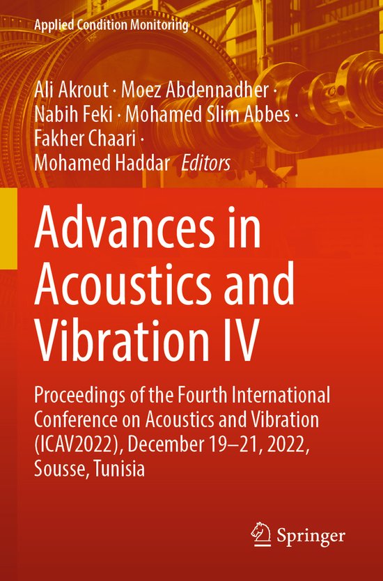 Applied Condition Monitoring22- Advances in Acoustics and Vi ... - cover